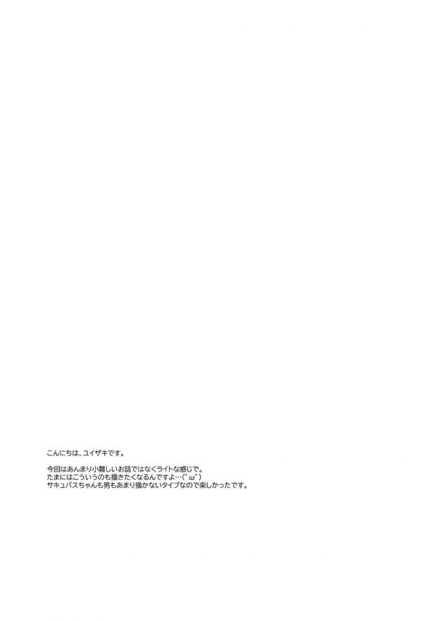 【エロ同人誌】異世界×魔王×サキュバス【無料 エロ漫画】(26)