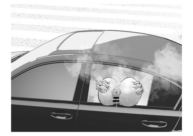【エロ同人 シャニマス 後半】アイドル円香は鼻フックを付けられて野外セックスで処女喪失！【無料 エロ漫画】) (84)